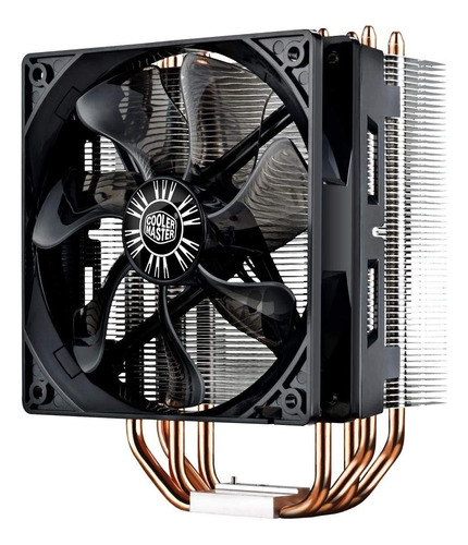 Refrigeración Aire Cpu Cooler Master Hyper 212 Evo Disipador Led Negro