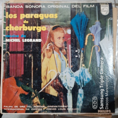 Vinilo Los Paraguas De Cherburgo Michel Legrand Ptl Bs1