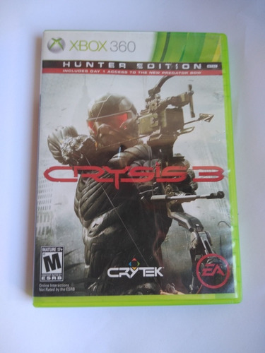 Crysis 3 Xbox 360 Hunter Edition Seminuevo