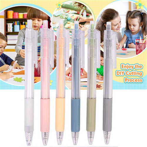 A Portable Paper Cutter Pen 6 Pieces