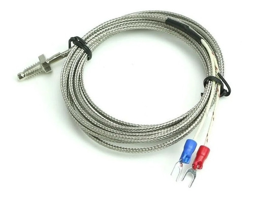 Termocupla Tipo K Modelo Tornillo M6 Cable 1m 0-600°c