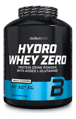 Hydro Whey Zero Proteina Hidrolizada Glutamina Sabor Vainilla