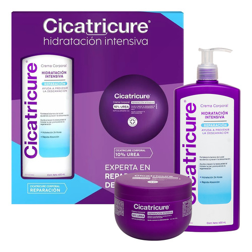 Pack Cicatricure Crema Corporal Reparación +cicatricure Urea