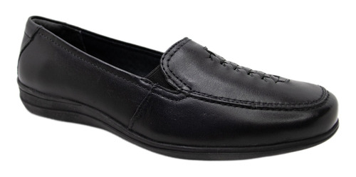 Zapato Mujer Confort Piel Negro Flexi - Manolo 1742