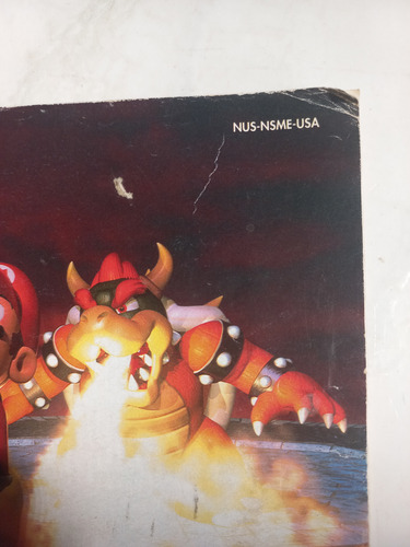 Manual Super Mario 64 Original Em Boas Condições (Usado)