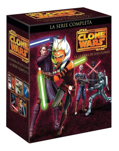 The Clone Wars La Serie Completa Dvd Temporadas 1 - 5