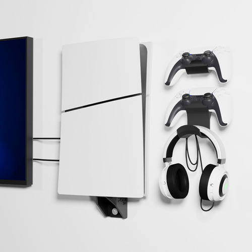 Base Soporte Pared Ps5 - Playstation 5 + Control Dualsense