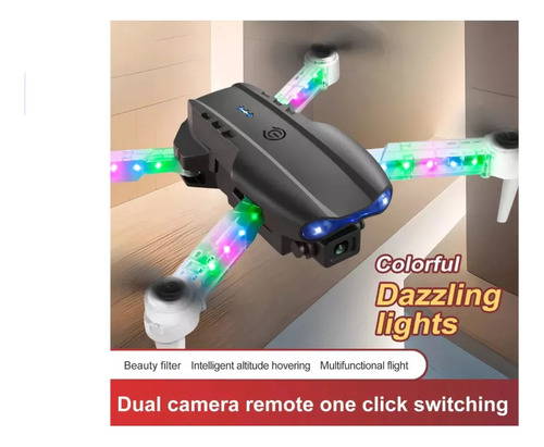 Mini Dron Profesional E99 Max, Con Luces Led