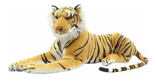 Peluche Tagln, Tamaño Grande, Con Forma De Tigre, De Peluche