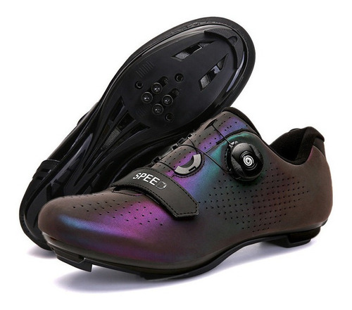 Zapatillas Ciclismo Mtb/ruta Self-lock 2 En 1 Hombre