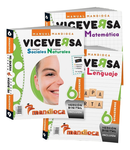 Manual Viceversa 6 Bonaerense, de No Aplica. Editorial ESTACION MANDIOCA, tapa blanda en español, 2021