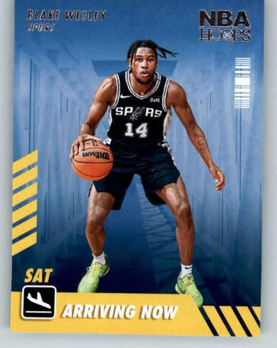 Hoops Llegando Ahora 25 Blake Wesley San Antonio Spurs Rc Ro