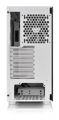 Imagen 5 de 7 de Gabinete Gamer Thermaltake H200 Tg Snow Vidrio Templado Rgb