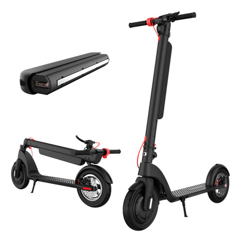 Scooter Eléctrico Plegable Moboss X8 32km/h Negro