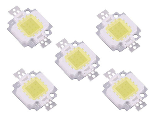 05 Chip Super Power Led 10 W 9-11 V Branco Frio Ou Quente Cor da luz Branco-frio