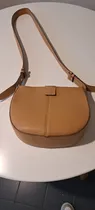 Comprar Prune Bandolera Cuero Genuino.  Temporada 2025.impec. Came Camel Graneado Plata Camel