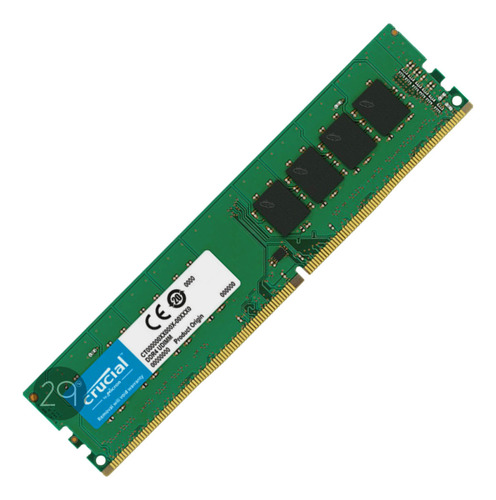 Memoria RAM Basics color verde 8GB 1 Crucial CB8GU2666