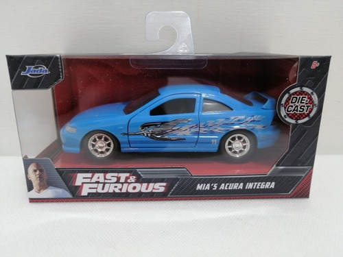 Rápidos Y Furiosos Acura Integra, Escala 1/32, De 13.5cms. 