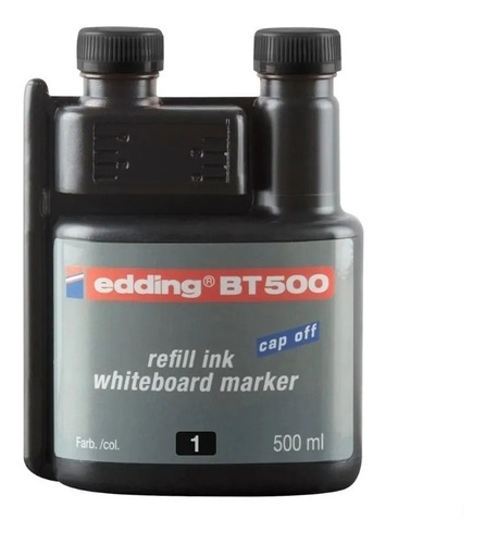 Tinta Para Marcador De Pizarra Edding Bt500 X500cc Negro 