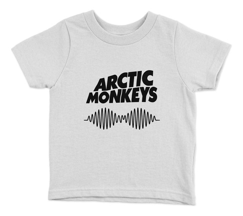 Polera Niños Arctic Monkeys Wave Musica 100% Algodón Wiwi