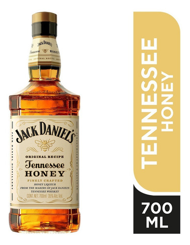 Imagen 6 de 10 de Whiskey Jack Daniels Tennessee Honey 700ml