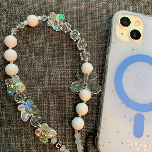 Correa Strap Premium Mariposas Para Colgar Fundas De Celular