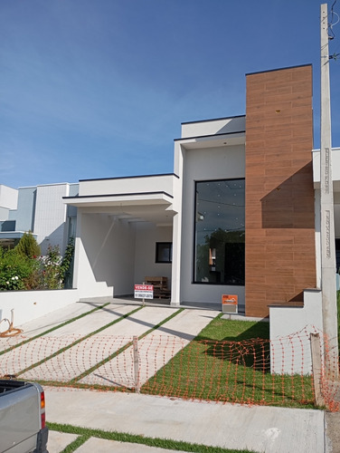 Casa De 3 Quartos, Fino Acabamento, Área Gourmet, Suite E Lavabo A Venda No Condomínio Village Moutonee Em Salto/sp.