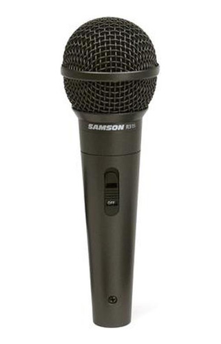 Microfone Samson Dinâmico Hipercardioide Profissional R31s