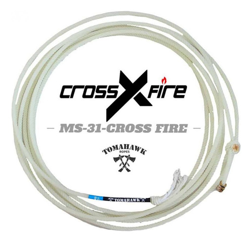 Corda De Laço Tomahawk Cross Fire Ms Medium Soft 31 Cabeça