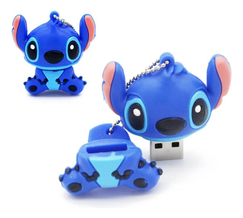 Pendrive Cámara Lilo & Stitch Azul Almacenamiento 8gb