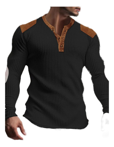 Sudadera Con Cuello En V De Primavera Y Otoño Con Hebilla En