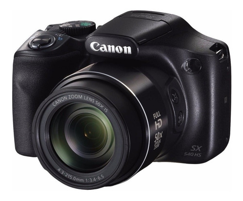 Canon Powershot Sx540 Hs Compacta Avanzada Color Negro