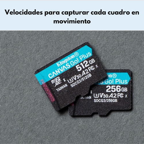 Microsd Kingston 128gb Canvas Go! Plus Uhs-i A2 V30 U3 C10