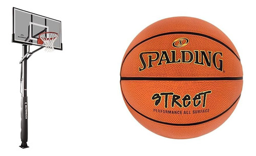 Sistema De Baloncesto En El Suelo De 60 Pulgadas Con Tablero