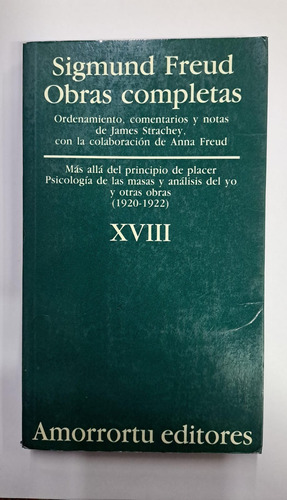 Obras Completas Xvlll-sigmund Freud-ed:amorrortu-lib Merlin