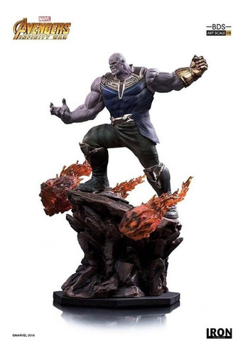 Thanos 1/10 - Avengers: Infinity War - Iron Studios (Usado)