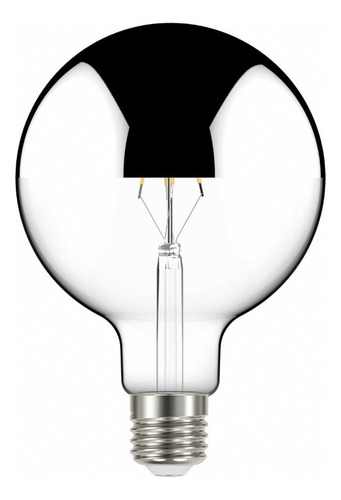 Lâmpada Filamento Defletora Globo Luz Indireta Taschibra Cor da luz Branco-quente 110V/220V