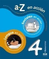 A Z En Accion 4 Egb Sociales / Lengua [bonaerense] (carpeta