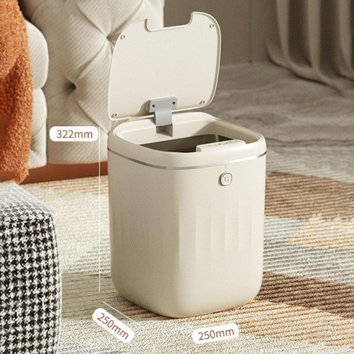 Cubo De Basura Inteligente Con Sensor De Movimiento Para