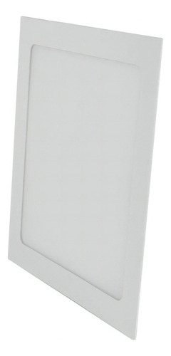 Luminaria Painel Led 100-240v Embutir 220 Quadrado 18w 3000k