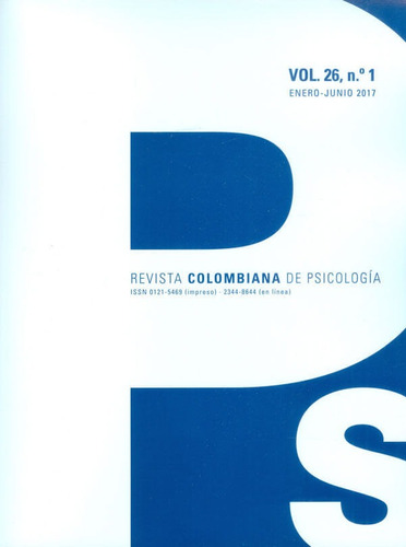 Revista Colombiana De Psicología Vol26 No1