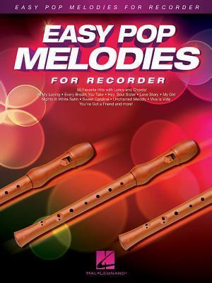 Libro Easy Pop Melodies For Recorder - Hal Leonard Publis...