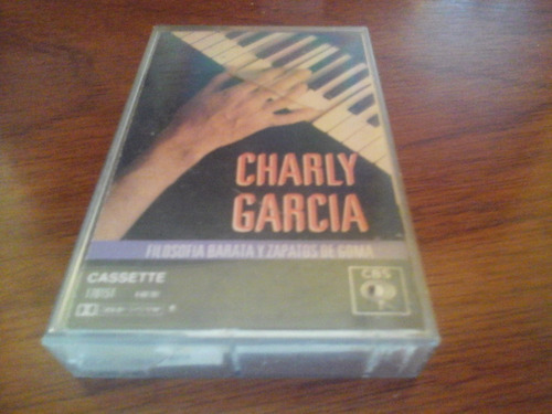 Charly Garcia Filosofia Barata Y Zapatos De Goma Casette Nm