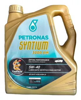 Aceite Motor Petronas Syntium 3000 Am 5w40 4 L Sintetico