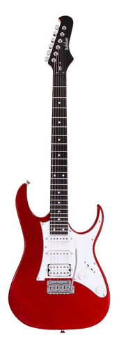 Guitarra Eléctrica Color Rojo Blackout-mrd Babilon