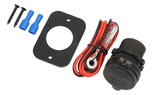 Enchufe Usb Qc 3.0 Para Coche, 12 V, Alimentación Rápida De