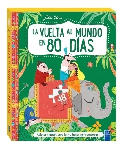 La Vuelta Al Mundo En 80 Dias - Cuentos Con Rompecabezas