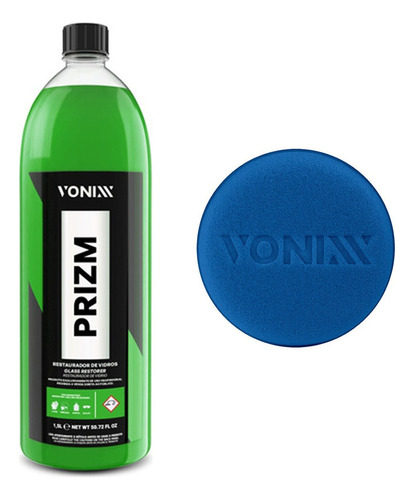 Restaurador De Vidros Prizm Vonixx 1,5l Remove Manchas Nfe *