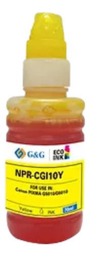 Tintas Gi-10 Para Canon G6010 G7010 G5010 Gm2010 70 Ml