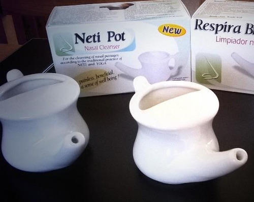 2 Rb Limpiador Nasal, Jarra Neti Pot, Tetera Envío Gratis !!